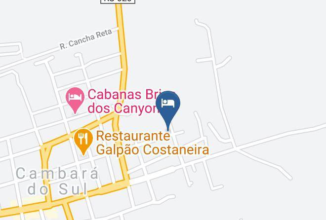 Cambara Do Sul - Pousada Ponto Certo Maps