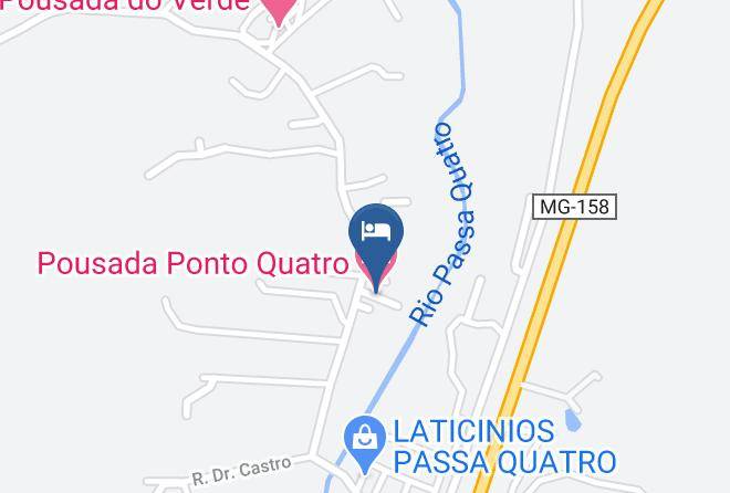 Passa Quatro - Pousada Ponto Quatro Maps