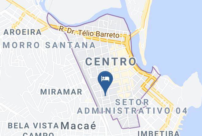 Macae - Pousada Pontobelo Maps