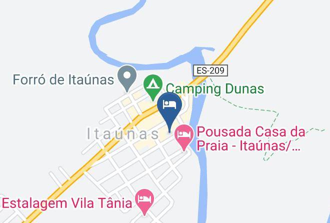 Conceicao Da Barra - Pousada Por Do Sol Maps