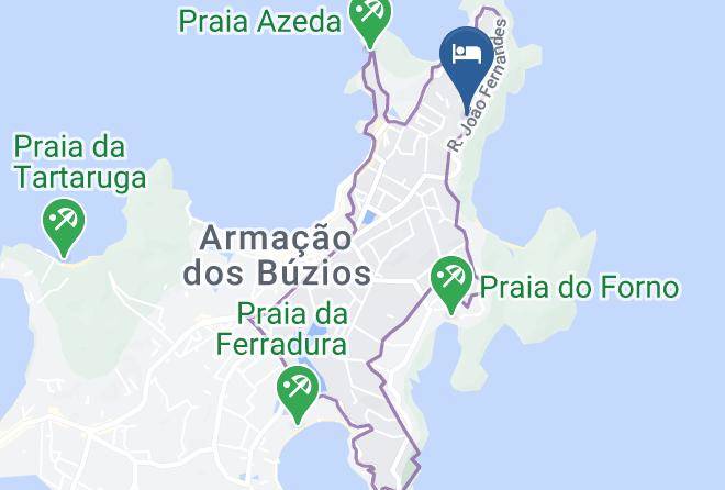 Buzios - Pousada Porta Do Ceu Maps