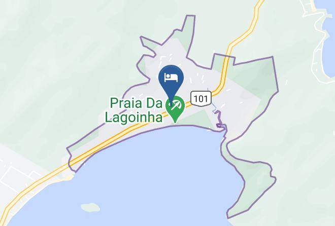 Ubatuba - Pousada Portal Da Cor Maps