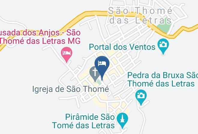 Sao Tome Das Letras - Pousada Portal Da Lua Maps