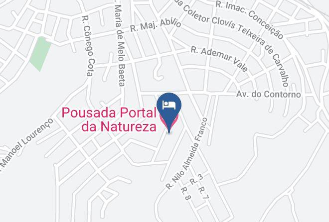 Carandai - Pousada Portal Da Natureza Maps