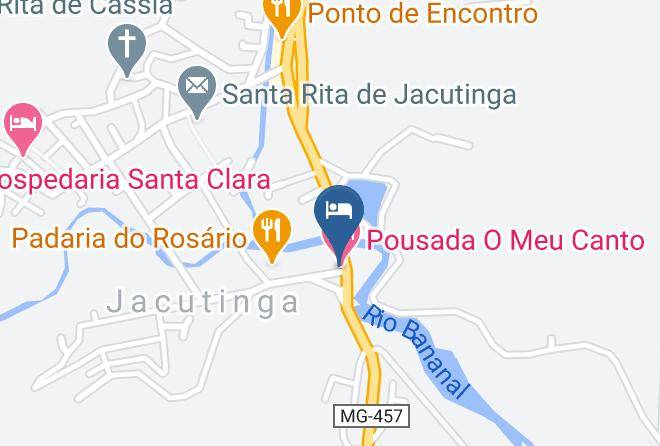 Santa Rita De Jacutinga - Pousada Portal De Minas Maps