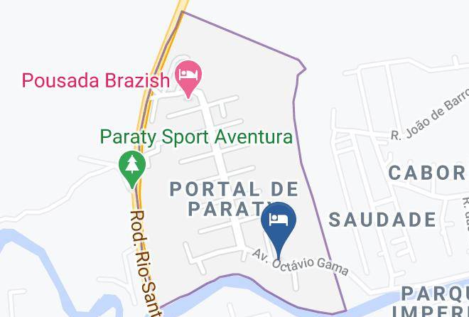 Parati - Pousada Portal De Paraty Maps