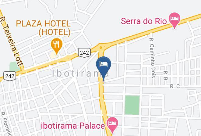 Ibotirama - Pousada Portal Do Sao Francisco Maps