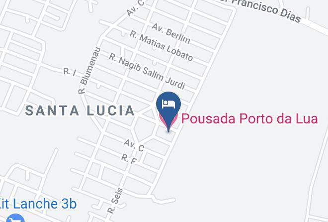 Divinopolis - Pousada Porto Da Lua Maps
