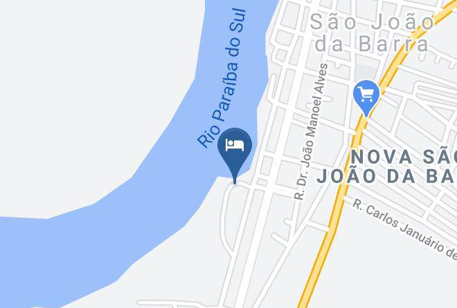 Sao Joao Da Barra - Pousada Porto De Canoas Maps