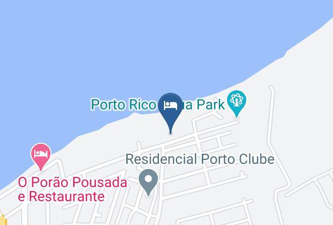 Porto Rico - Pousada Porto Do Sol Maps