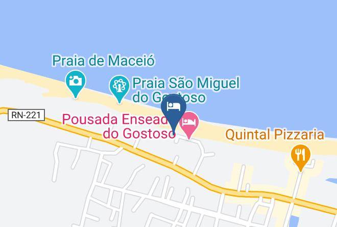 Sao Miguel Do Gostoso - Pousada Porto Do Trapia Maps