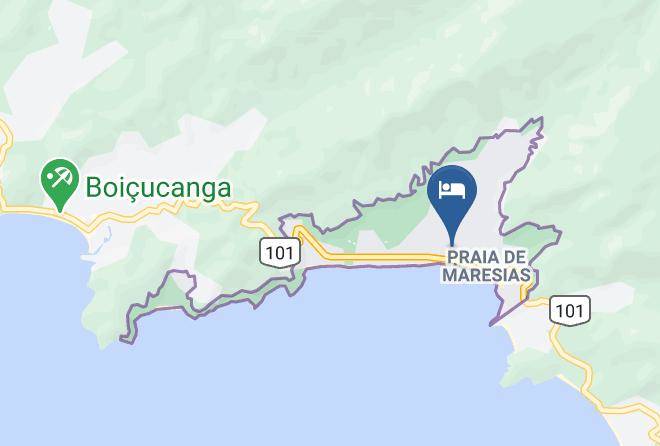 Sao Sebastiao - Pousada Porto Mare Maresias Maps