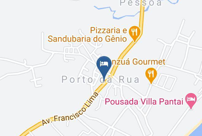 Sao Miguel Dos Milagres - Pousada Porto Milagres Maps