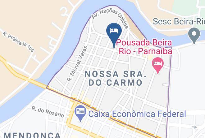 Parnaiba - Pousada Porto Rio Maps