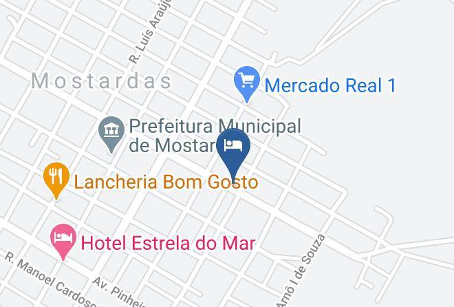 Mostardas - Pousada Pouso Alegre Maps