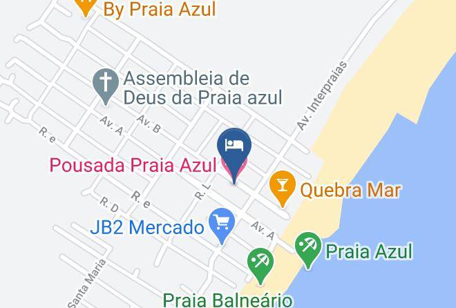 Arroio Do Sal - Pousada Praia Azul Maps