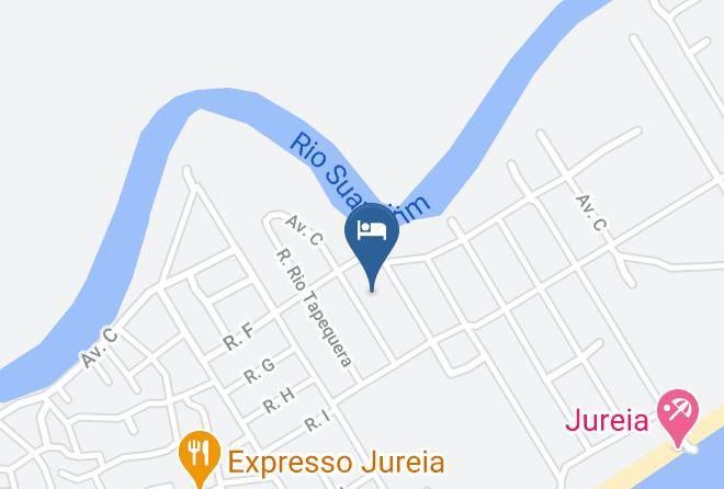 Iguape - Pousada Praia Da Jureia Maps