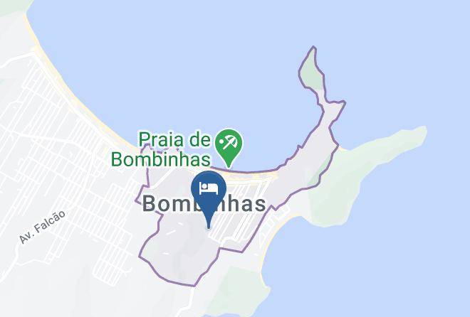 Bombinhas - Pousada Praia De Bombinhas Maps