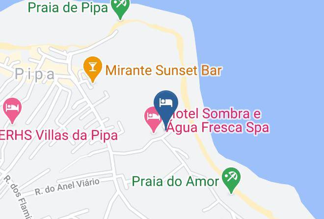 Tibau Do Sul - Pousada Praia Do Amor Maps