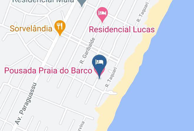 Capao Da Canoa - Pousada Praia Do Barco Maps