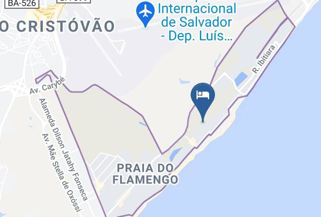 Salvador - Pousada Praia Do Flamengo Maps