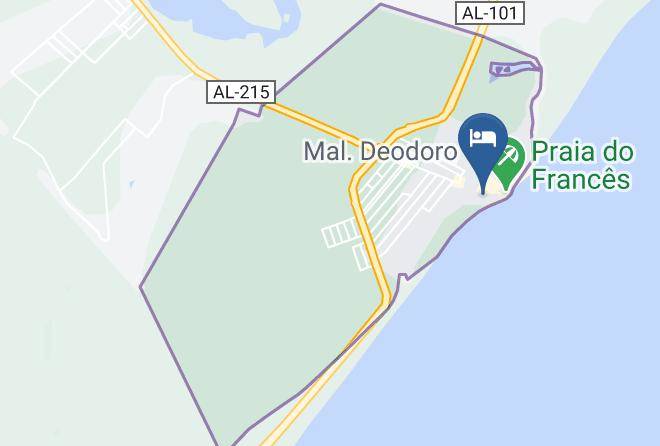 Marechal Deodoro - Pousada Praia Do Frances Maps
