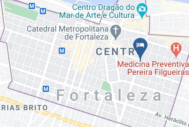 Fortaleza - Pousada Praia E Centro Maps