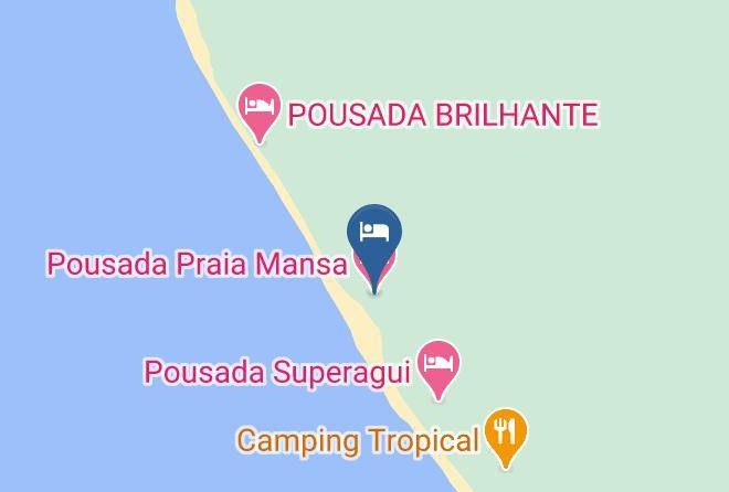 Guaraquecaba - Pousada Praia Mansa Maps