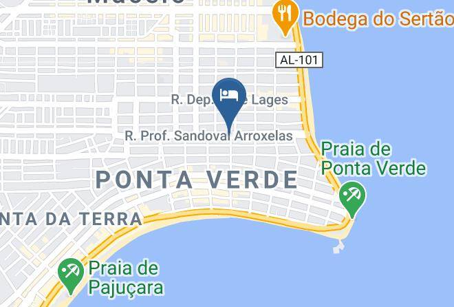 Maceio - Pousada Praia Verde Maceio Maps
