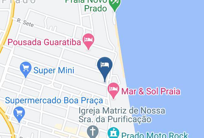 Prado - Pousada Praiamar Maps