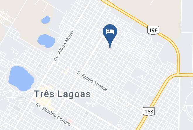 Tres Lagoas - Pousada Prime Maps