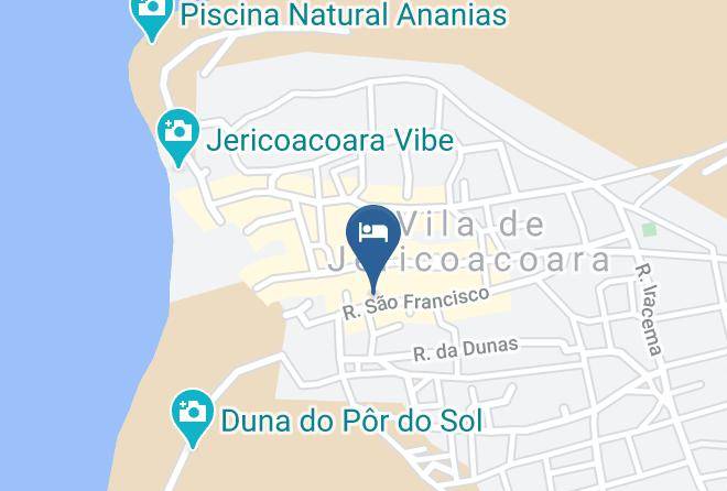 Jijoca De Jericoacoara - Pousada Principal Maps