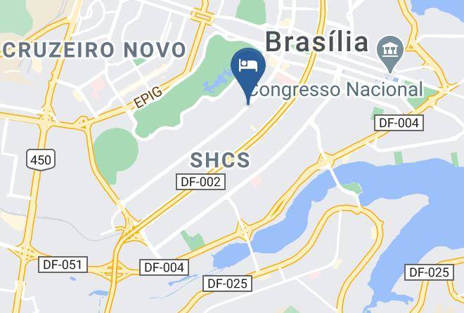 Brasilia - Pousada Prosperidade Asa Sul Maps