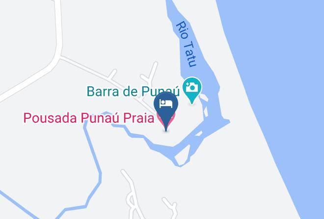 Rio Do Fogo - Pousada Punau Praia Hotel Maps