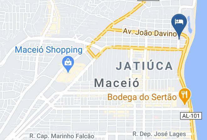 Maceio - Pousada Pura Vida Maps
