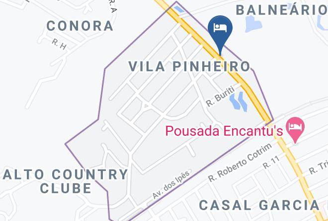 Itatiaia - Pousada Quatro Estacoes De Itatiaia Maps