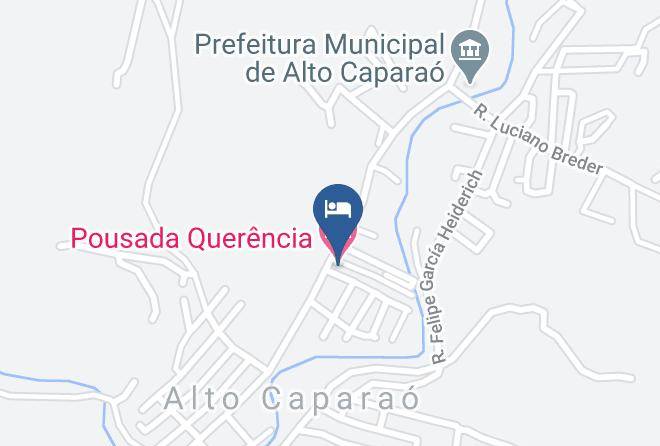Alto Caparao - Pousada Querencia Maps