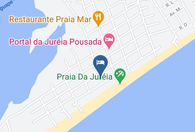 Iguape - Pousada Querubim Maps