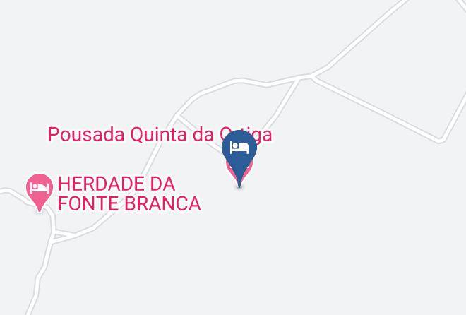 Santiago Do Cacem - Pousada Quinta Da Ortiga Maps