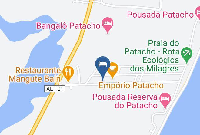 Porto De Pedras - Pousada Quinta Do Patacho Maps