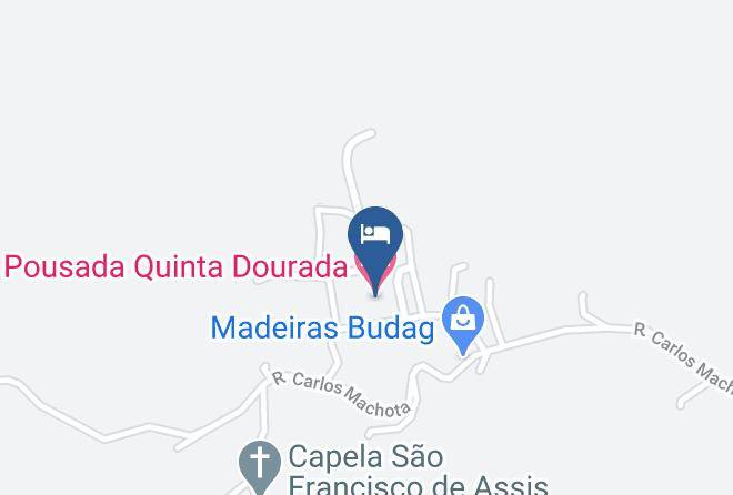 Ibirama - Pousada Quinta Dourada Maps