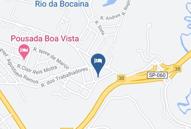 Cachoeira Paulista - Pousada Quinta Nova Maps