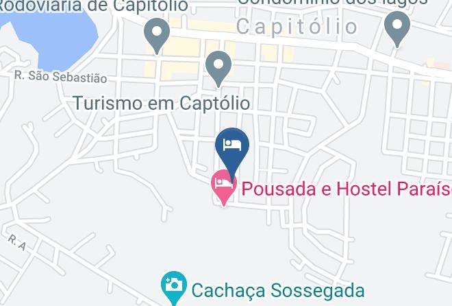 Capitolio - Pousada Quintal Da Lua Maps