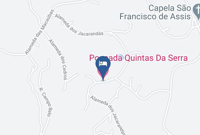 Caete - Pousada Quintas Da Serra Maps