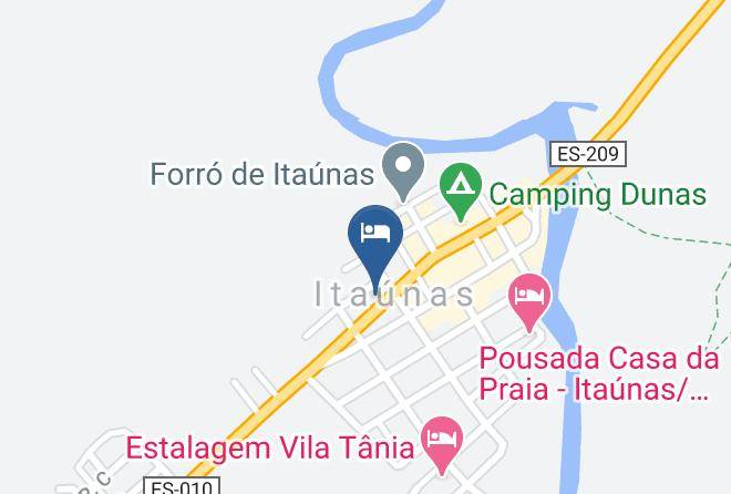 Conceicao Da Barra - Pousada Rainha Do Mar Maps