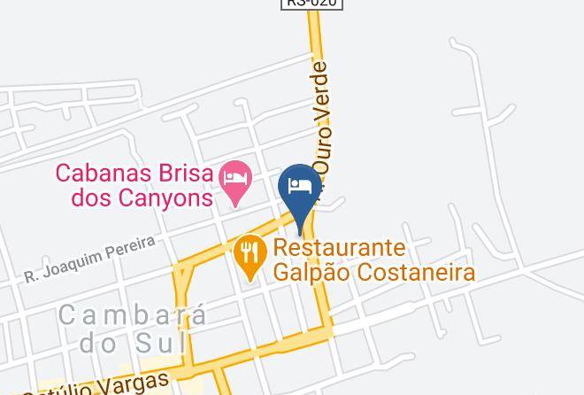 Cambara Do Sul - Pousada Raizes Da Serra Maps