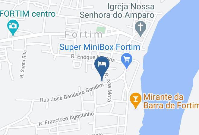 Fortim - Pousada Rancho 3 Irmaos Maps