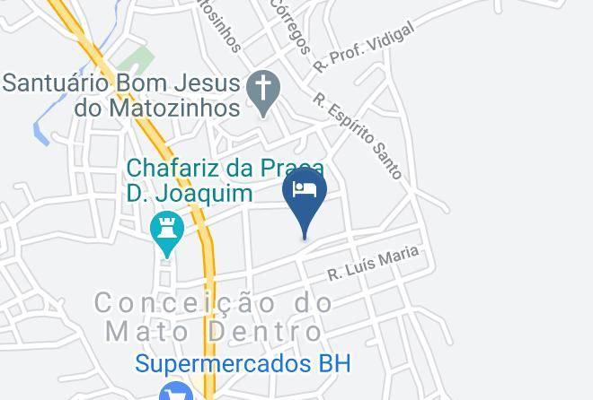 Conceicao Do Mato Dentro - Pousada Rancho Alegre Maps