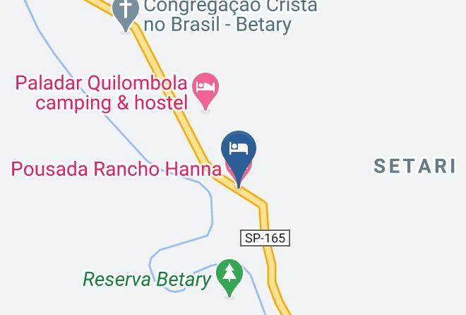 Iporanga - Pousada Rancho Hanna Maps
