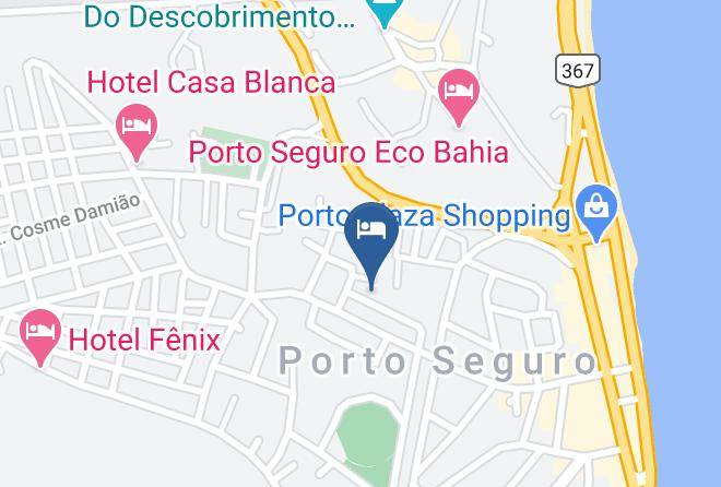 Porto Seguro - Pousada Rancho Verde Maps